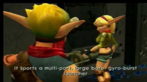 Jak 3 Cutscenes: Tess And Daxter Reunite