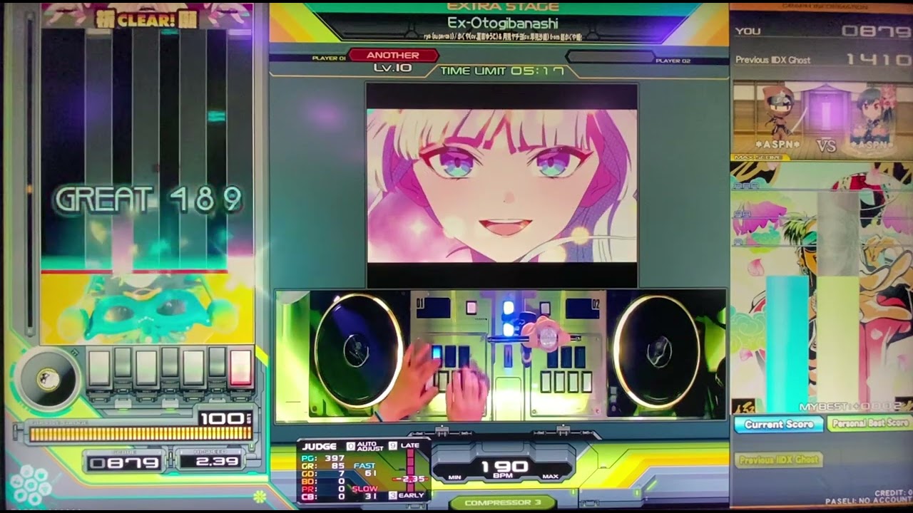 beatmania IIDX Ex-BlogihanashiSP A nother FULL COMBO - YouTube