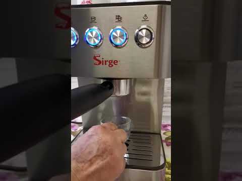 Il Caffè Espresso con la nuova LUSSY, la macchina del caffè espresso Sirge  e le capsule Nespresso - YouTube