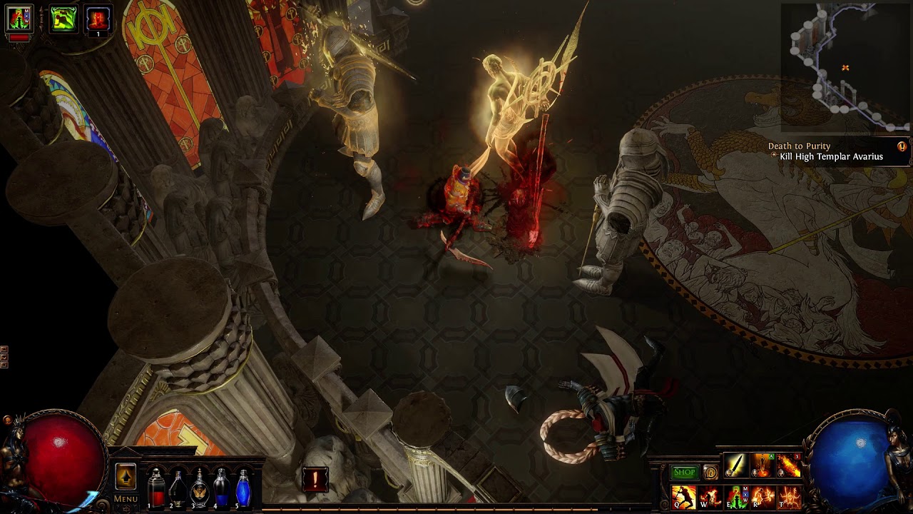 Boss: High Templar Avarius - Act 5 - Path of Exile