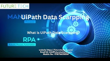 UiPath Data Scrapping | UiPath Web Data Extraction | RPA UiPath