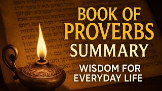 Book of Proverbs Summary | Wisdom for Everyday Life