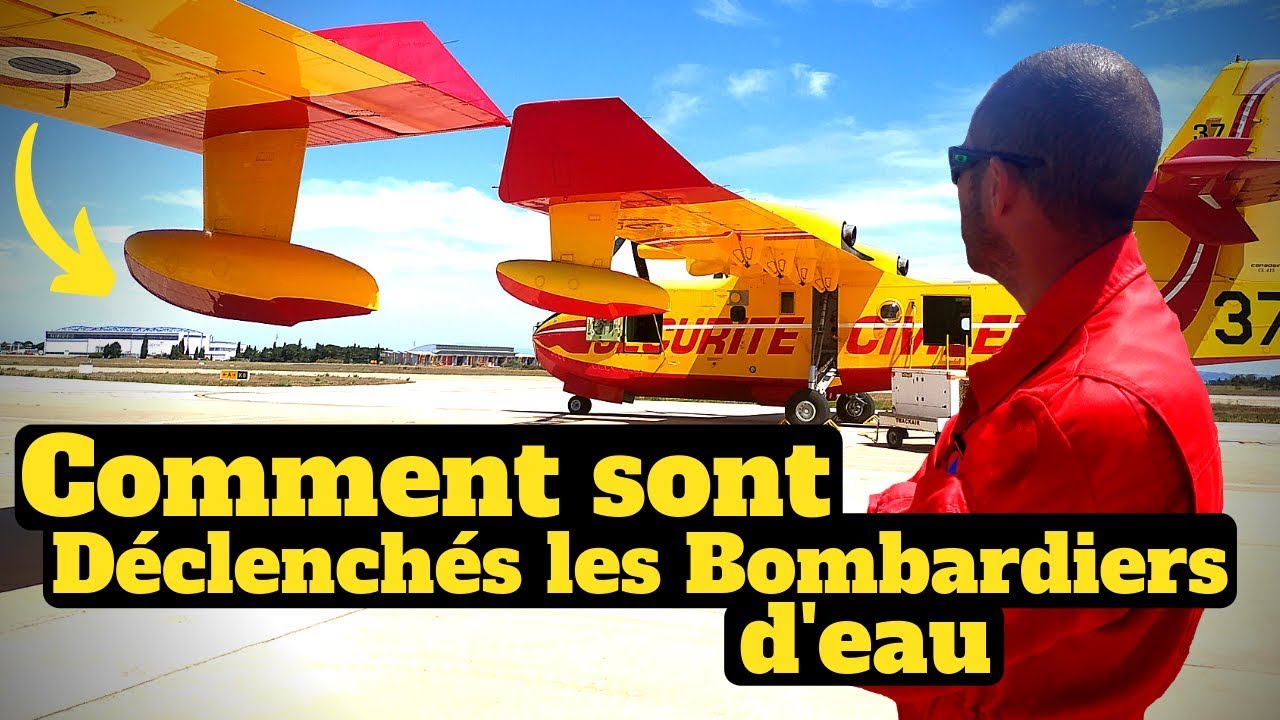 Comment Sont Envoyés les Bombardiers d'Eau Sur Un Feu De Foret (Épisode 6)  [La Remise #80]