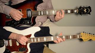 The Hollies - Away Away Away - Guitar Cover - Bass Cover