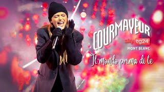 Annalisa  Il Mondo Prima Di Te   In Courmayeur sky Tg24