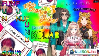 (100% Orange Juice) KOLABORASI MENYENANGKAN! WAW! SERU!【NIJISANJI ID】
