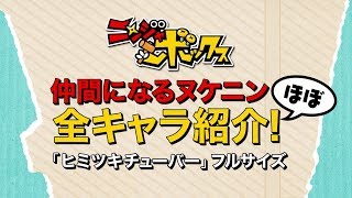 仲間になるヌケニン（ほぼ）全キャラ紹介！「ヒミツキチューバー」フルサイズ【ニンジャボックス】