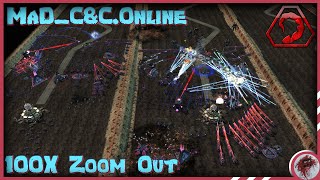 HDR + 100X Zoom Out + MaD_C&C.Online  Nod Tower Defense  Tiberium Insanity  Kanes Wrath  2024