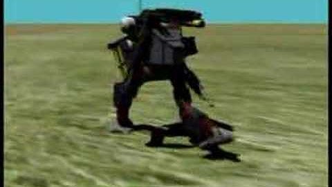 3dsmax Mech Running #2