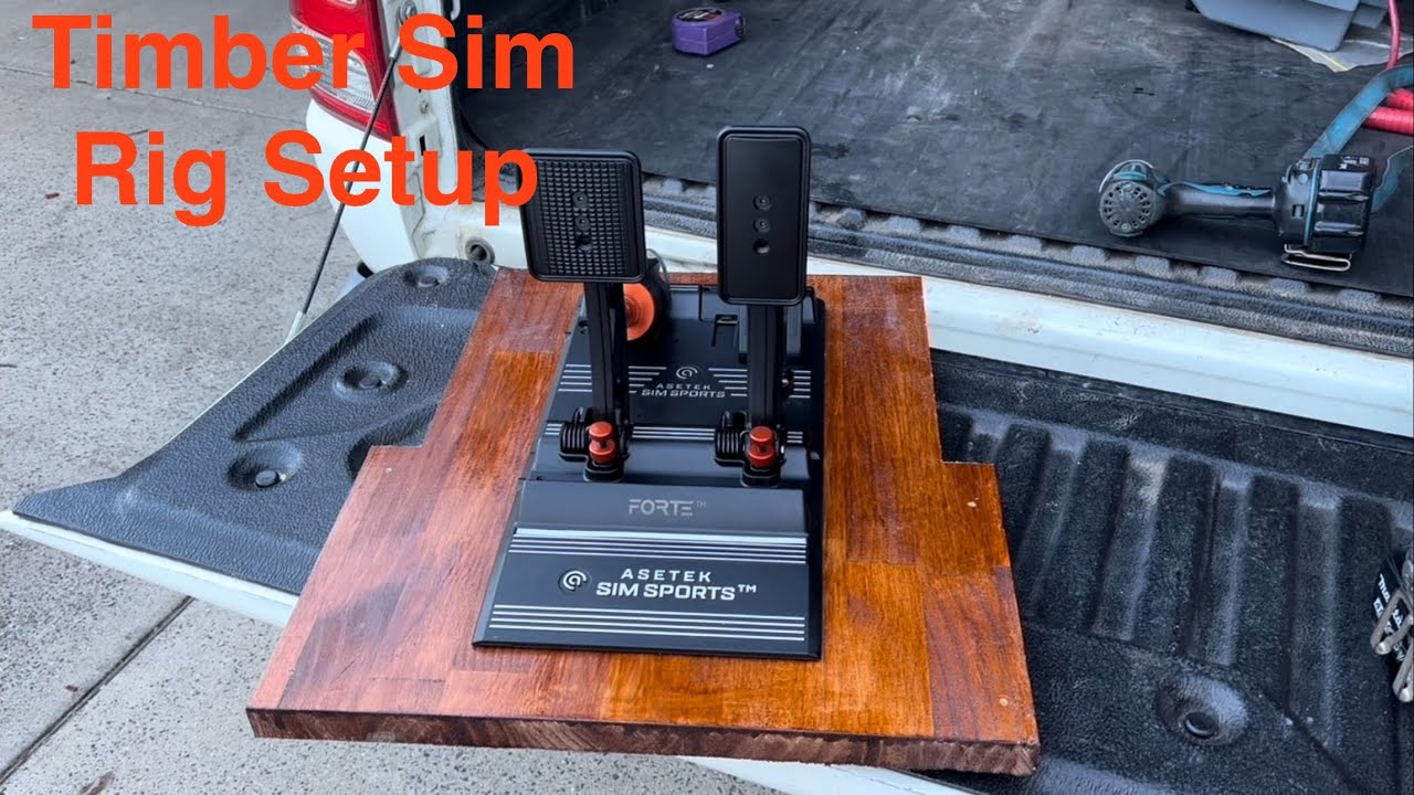 Unusual Timber Rig Forte Pedal installation