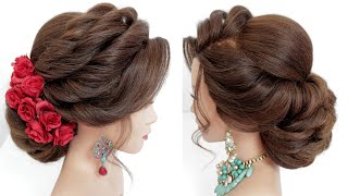 Beautiful Wedding Updo. Hairstyle For Long Hair