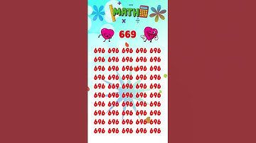 🔥Find the Value of 669 😱 | #viral #shortsvideo