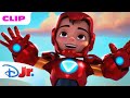 Ultron Crashes Beach Day! ⛱️ | Marvel's Iron Man and his Awesome Friends | @disneyjr x @MarvelHQ