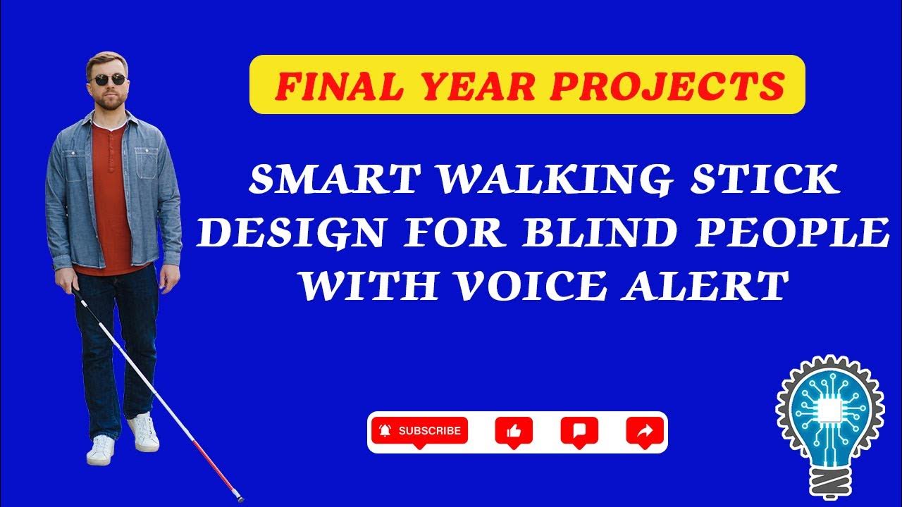 Smart Walking Stick Design For Blind People with Voice Alert YouTube