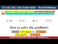 Fifth Grade Math Word Problems Quiz