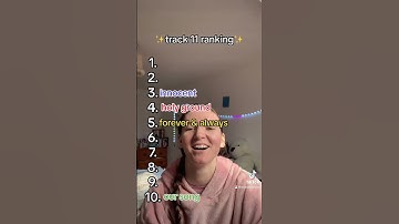 TRACK 11 RANKING TAYLOR SWIFT #shorts