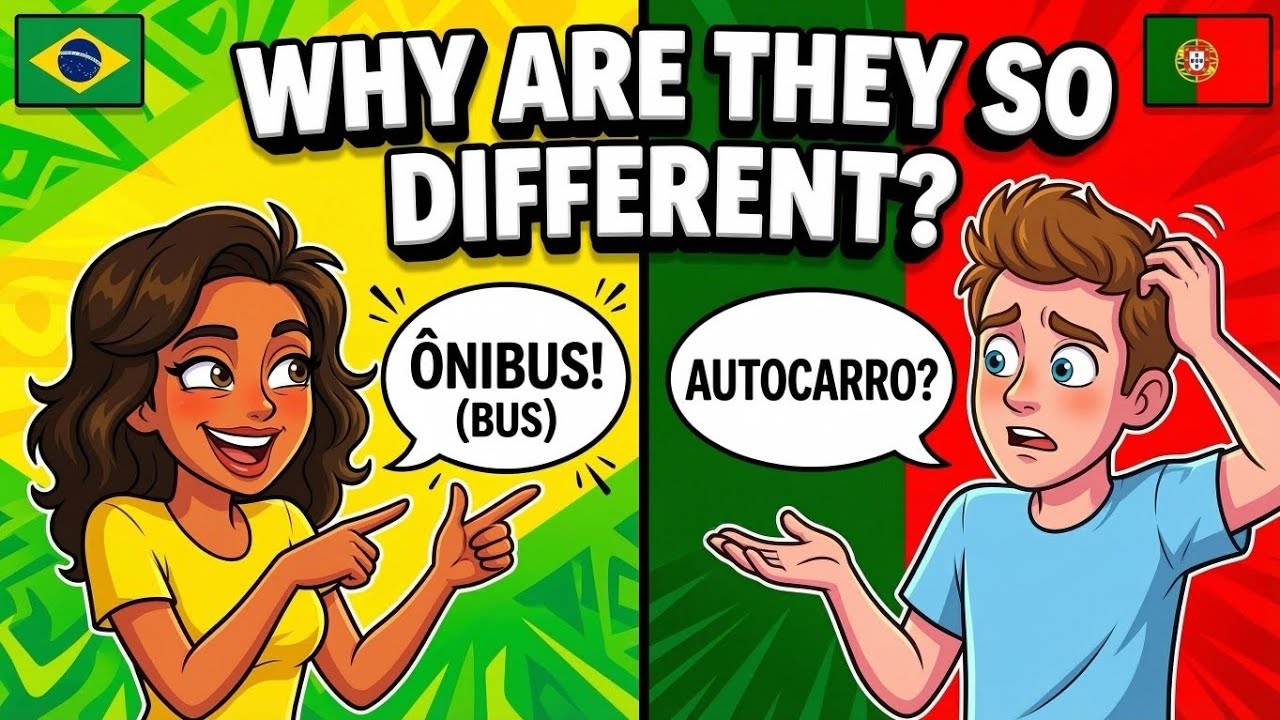 Why Brazilian Portuguese and European Portuguese are almost two completely different languages?