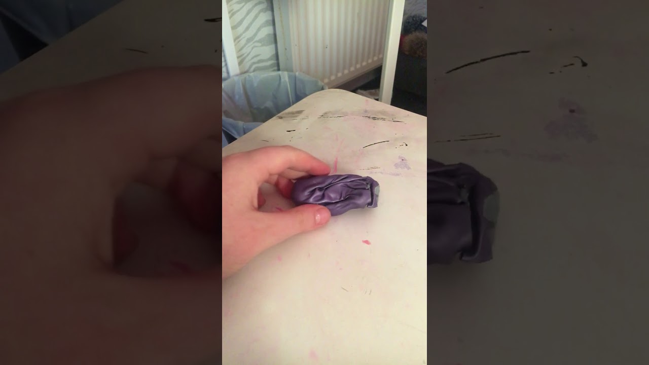 Cutting open stress toy (fail)😂