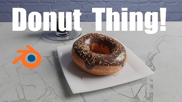 First Blender Donut Animation - [Short]