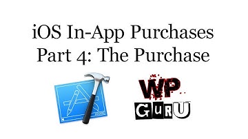 Creating an In-App Purchase in iOS 7 - Part 4: Making the Purchase