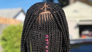 Zig Zag 2 Layer Feed In Braids | This is Way Harder than It Looks