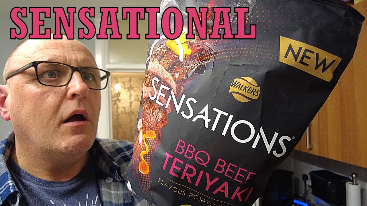 Walkers Sensations BBQ Beef Teriyaki YouTube