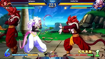 DBFZ SSJ4 GOGETA IS RIDICULOUS ! Nuke Level 3 Kill After Command Grab