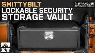 Jeep Wrangler JK Smittybilt Lockable Security Storage Vault (2007-2018) Review & Install screenshot 5