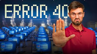 A Billion Windows Computers Just Got Destroyed by Bad Code