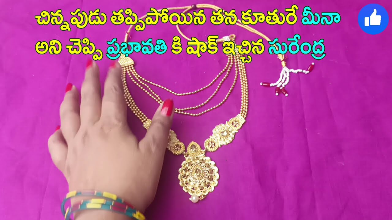 చిన్నపుడు తప్పిపోయిన తన కూతురే మీనా అని చెప్పి ప్రభావతి కి షాక్ ఇచ్చిన సురేంద్ర