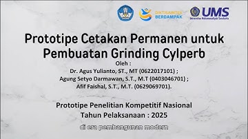 Prototipe Cetakan Permanen untuk Pembuatan Grinding Cylperb
