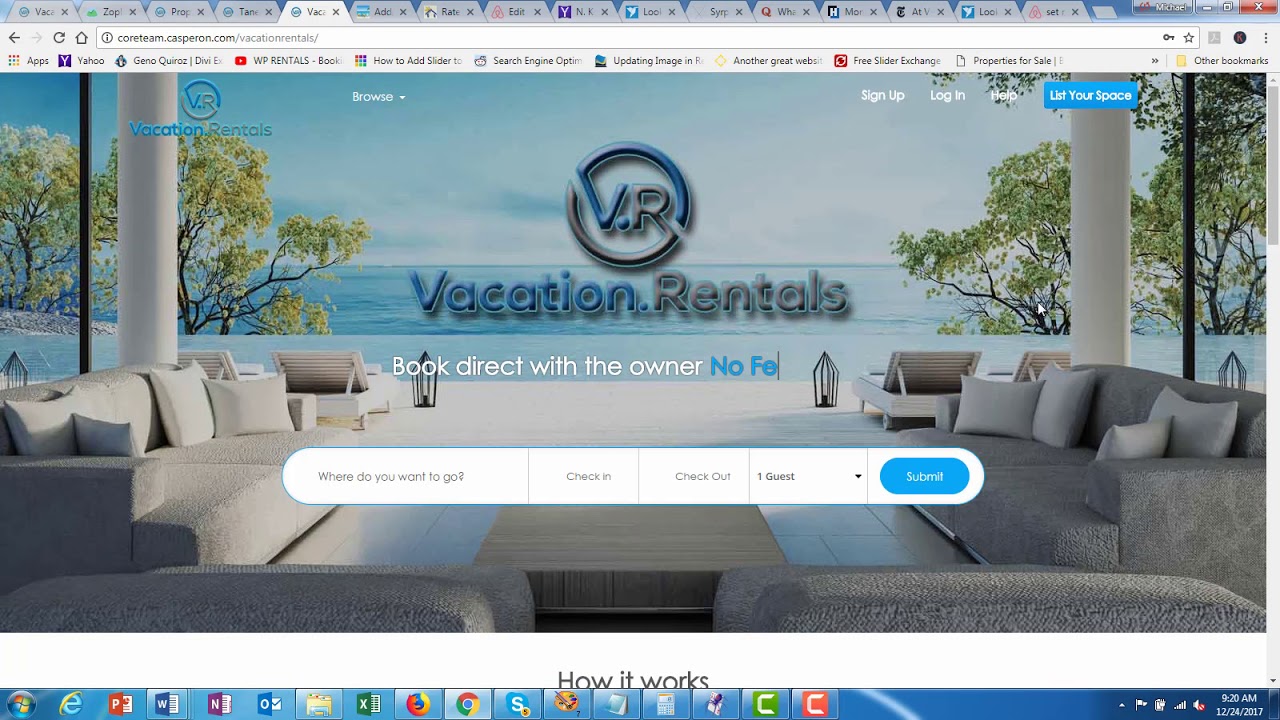 More problems with the Zoplay Vacation Rentals script