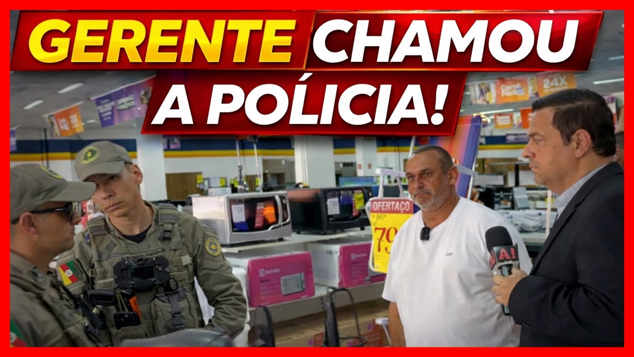 🚨 CONFUSÃO e POLÍCIA após loja negar troca de tablet com defeito!
