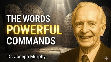 THE WORDS POWERFUL COMMANDS | Dr. Joseph Murphy | Unlock the Creative Power of Speech