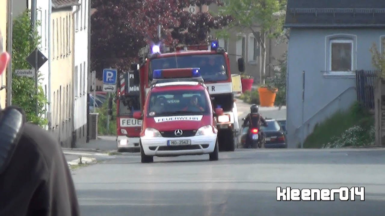 Brand Hallenbad || Großübung der Feuerwehr Helmbrechts