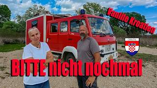 Wieder geht der Plan nicht auf . #vanlife #kroatien #freistehen