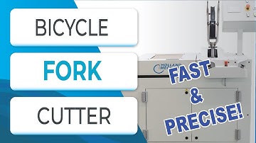 Bicycle Fork Cutting machine - by Holland Mechanics