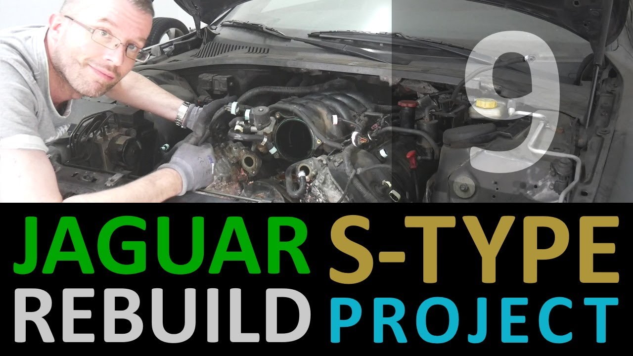 Реставрация Jaguar S-Type [9] Откручивание впускного коллектора