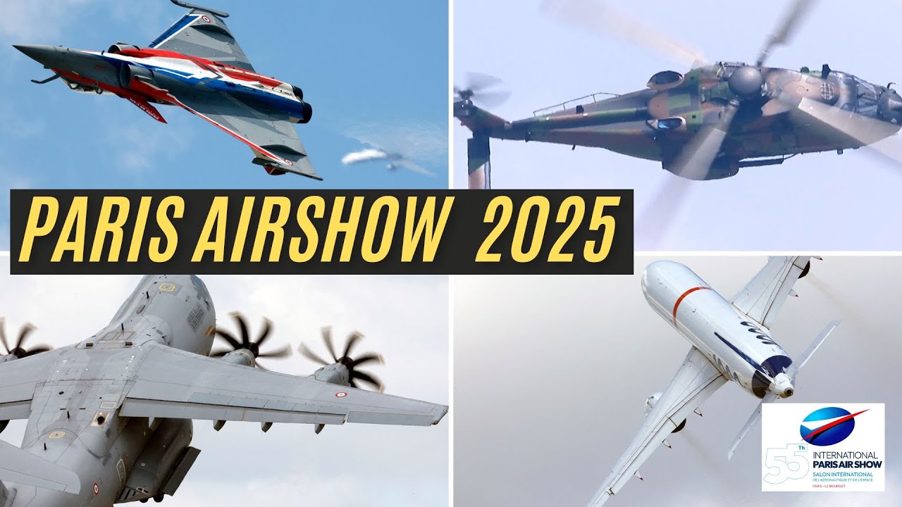 live - Paris Airshow 2025 - YouTube