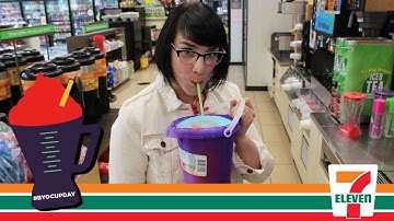 #BYOCUPDAY - Bring Your Own Cup Day at 7/11