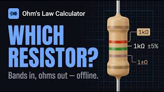 Ohm's Law Calculator That Solves as You Type (Free App) screenshot 3