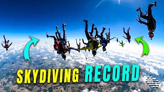 Skydiving Record Attempt as 99 Divers Descend from 6 Aircrafts