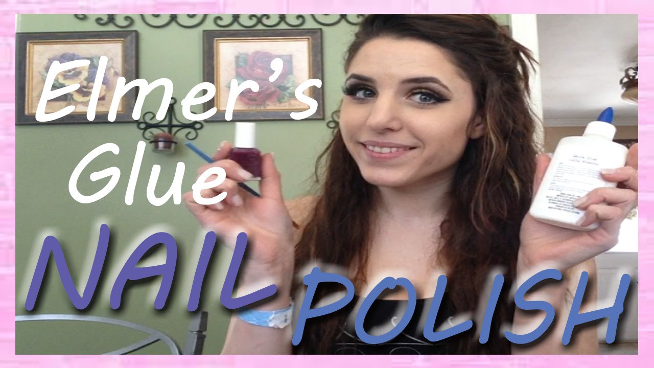 Elmers Glue Nail Polish?! (Pinterest) YouTube