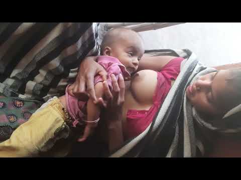Desi Indian Bhabhi Breast Feeding Vlog | भाभी ने बच्चे को दूध पिलाया | Bhabhi Milk Vlog
