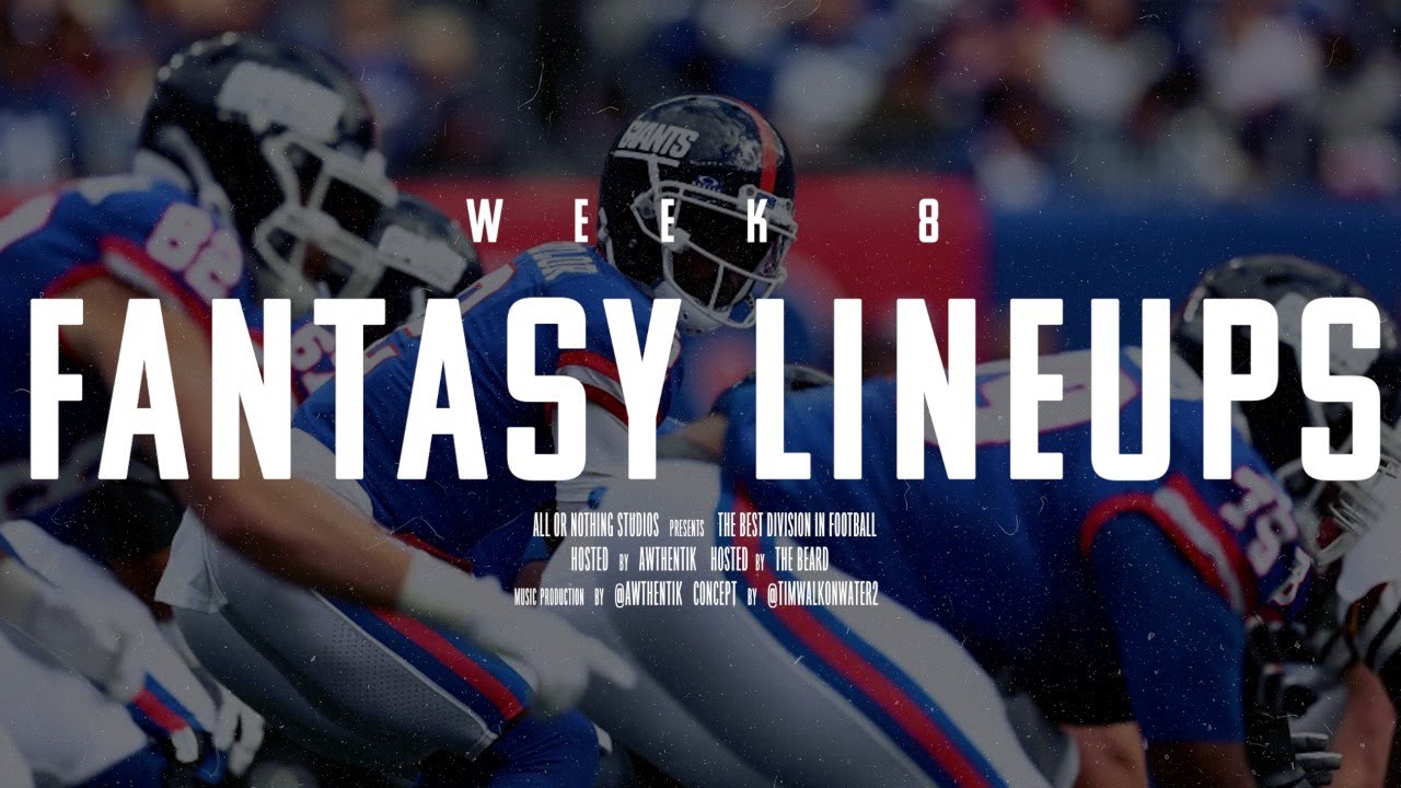 Last Minute Fantasy Football Advice Week 8 Starts, Sits, and Winners YouTube