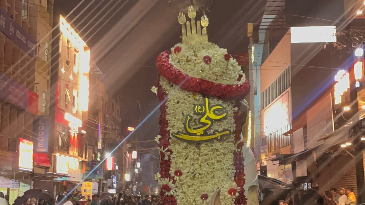 7th day moharram in Belgaum city mulakat