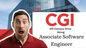 "CGI Off Campus Drive 2025: Join as an Apprentice/Associate Software Engineer!"