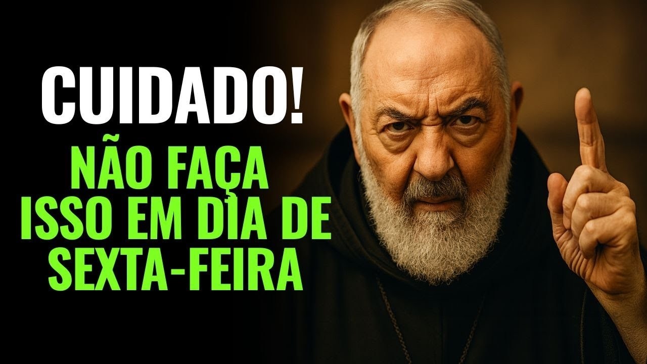 PADRE PIO ADVERTE ESSAS COISAS NÃO DEVEM SER FEIT