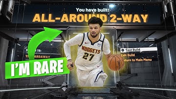 RARE BUILD NBA 2K20 (ALL AROUND 2 WAY BUILD NBA 2K20)