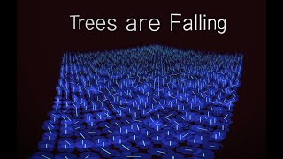 Study 102 - &quot;Trees are Falling&quot; - VR180 4K 3D Stereoscopic Visual Music